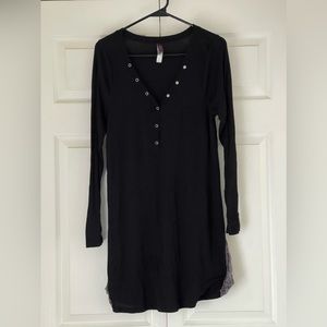 Adore Me long sleeve knit nightgown